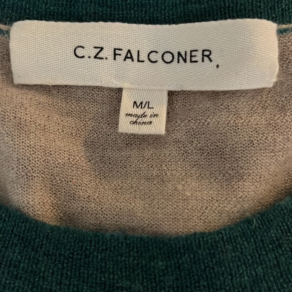 C.Z. Falconer 100% cashmere sweater size M/L - Picture 11 of 12